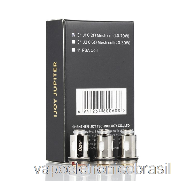 Bobinas De Substituição Vape Eletronico Ijoy Júpiter Bobinas De 0,2 Ohm